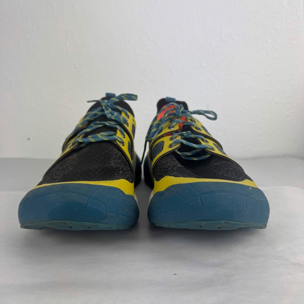 Deckers X Lab X-PONENT H.R Trail Running Shoes Yellow Black Blue Vibram Matryx - Picture 2 of 10